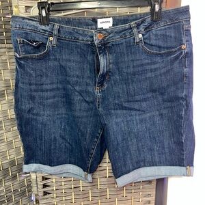 Sonoma Women's Dark Blue Jean Shorts